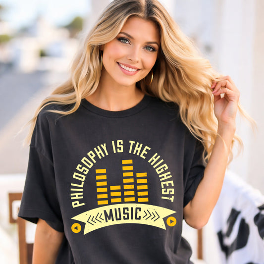 Music Graphic Unisex Heavy Cotton Art Designed T-Shirt m42