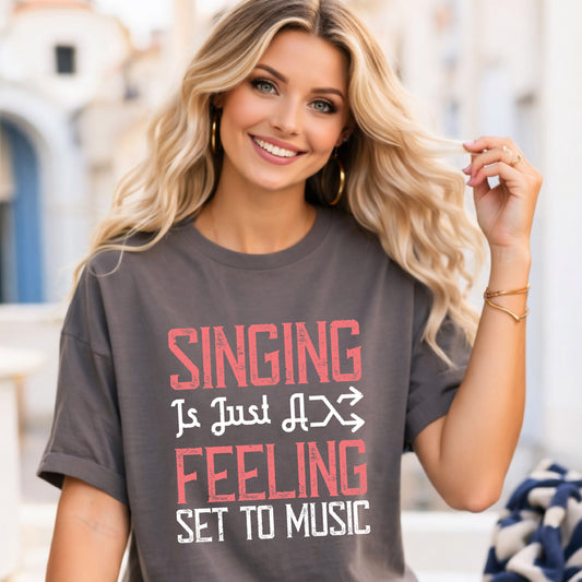 Music Graphic Unisex Heavy Cotton Art Designed T-Shirt m43