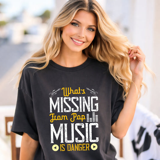Music Graphic Unisex Heavy Cotton Art Designed T-Shirt m48