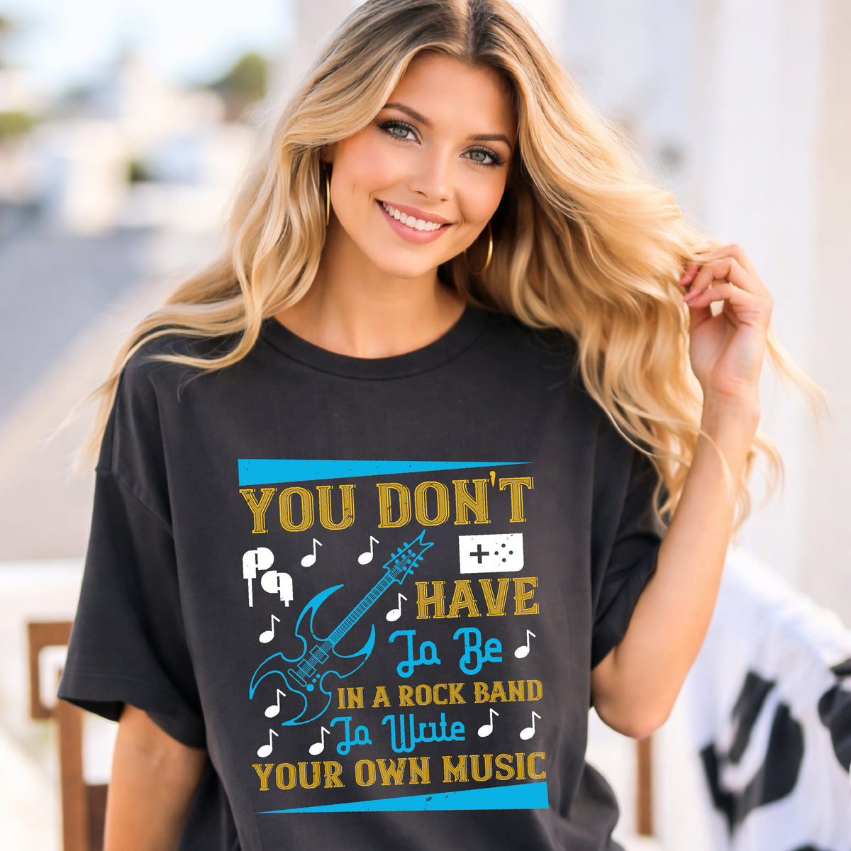 Music Graphic Unisex Heavy Cotton Art Designed T-Shirt u1
