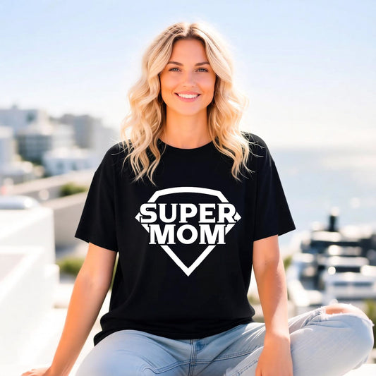 Mom T-shirt Mother's Day Mama Tee Unisex Comfort Colors Garment-Dyed Cotton h3