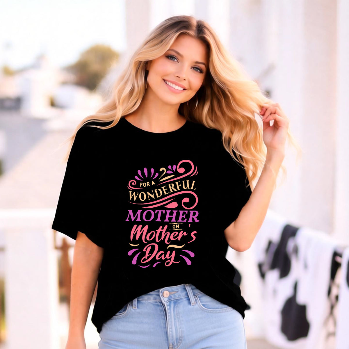 Mom T-shirt Mother's Day Mama Tee Unisex Comfort Colors Garment-Dyed Cotton h18
