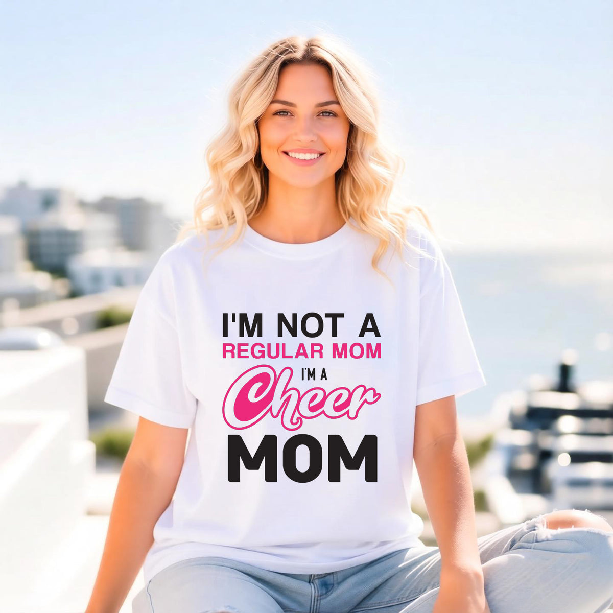 Mom T-shirt Mother's Day Mama Tee Unisex Comfort Colors Garment-Dyed Cotton h23