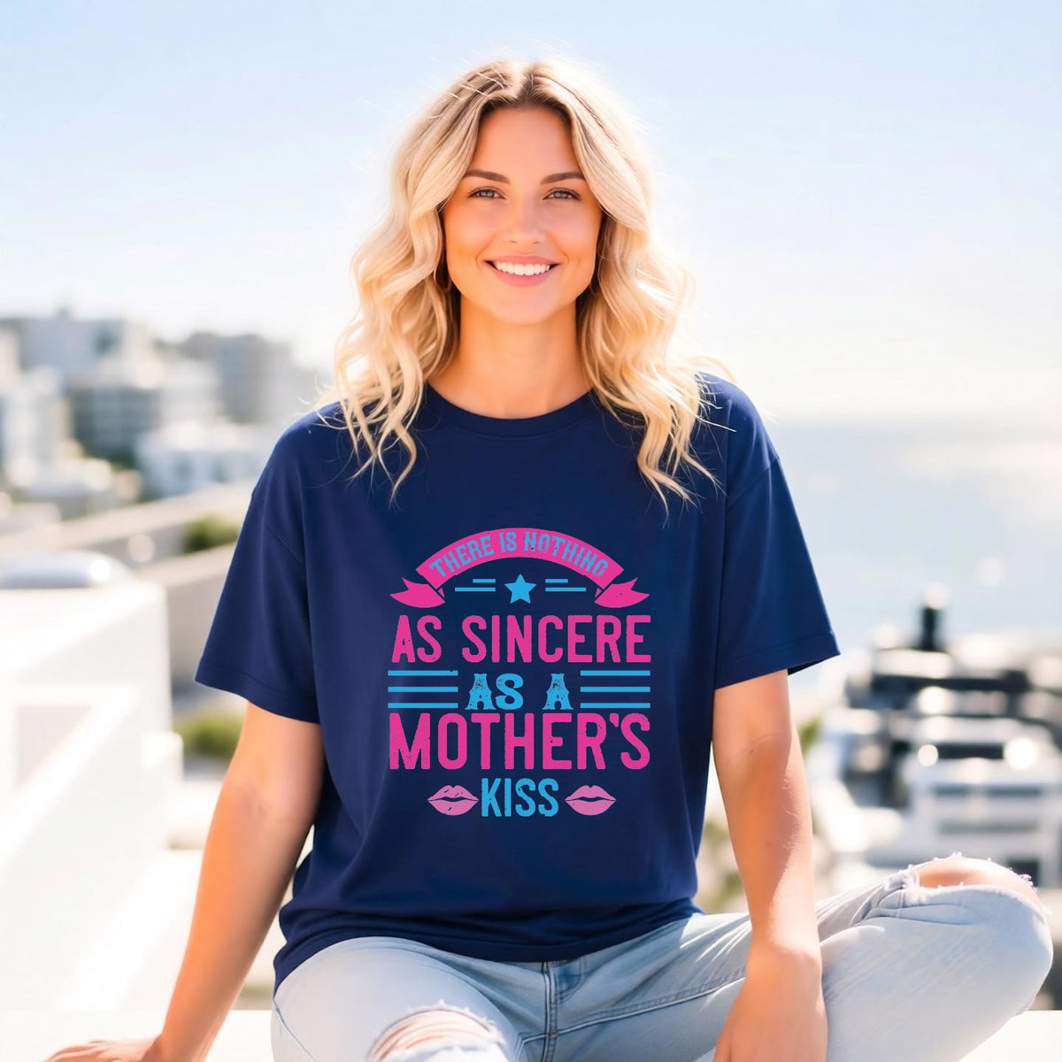 Mom T-shirt Mother Day Mama Tee Unisex Comfort Colors Garment-Dyed Cotton h97