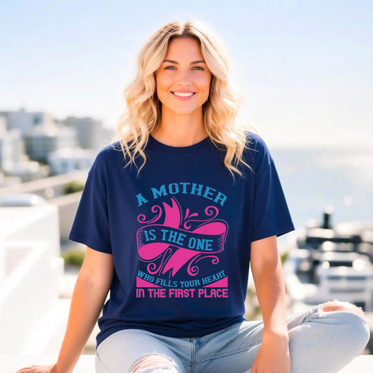 Mom T-shirt Mother Day Mama Tee Unisex Comfort Colors Garment-Dyed Cotton h54