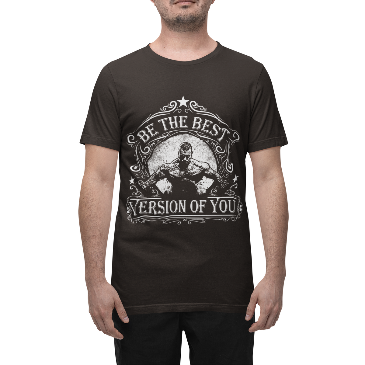 Be The Best Version Of You T-Shirt Motivational Fitness Tee