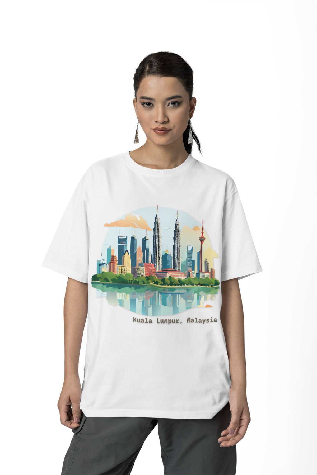 Kuala Lumpur skyline tee | T-Shirt