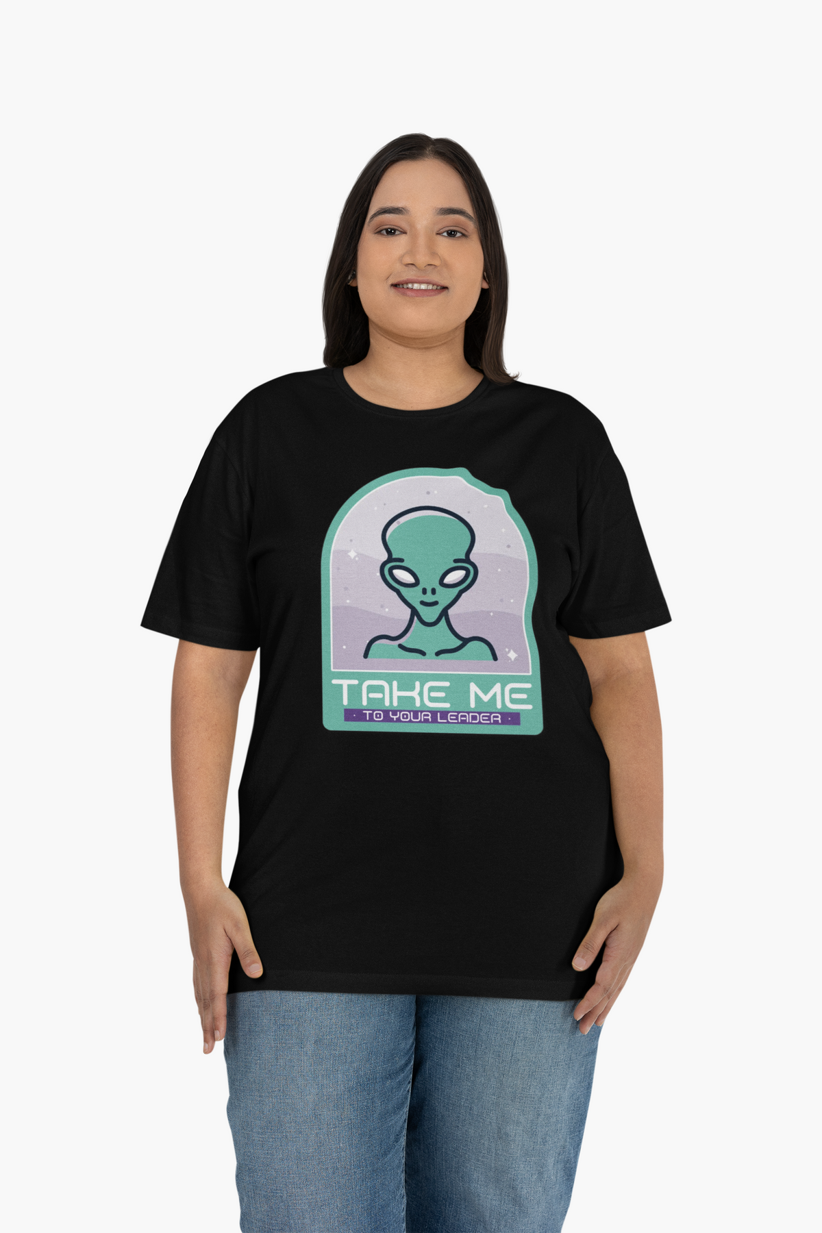 Funny UFO Aliens Graphic Unixes Gildan 100 Cotton Tee Shirt 125