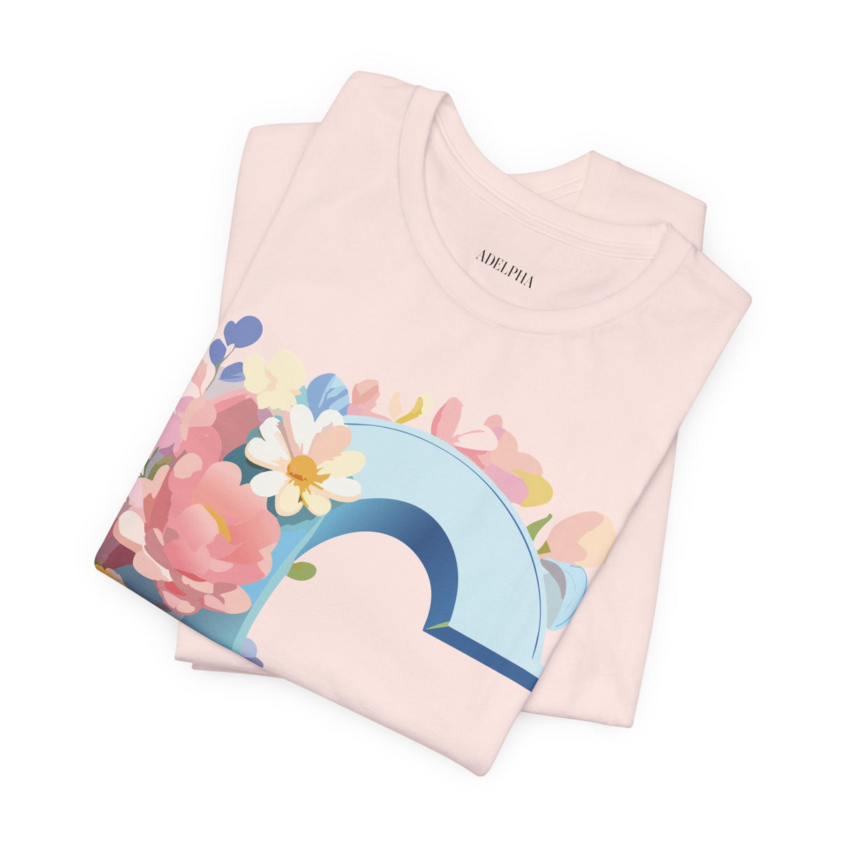 Letter C Graphic Unisex Cotton Bella+Canvas Tee with Art Letter Design