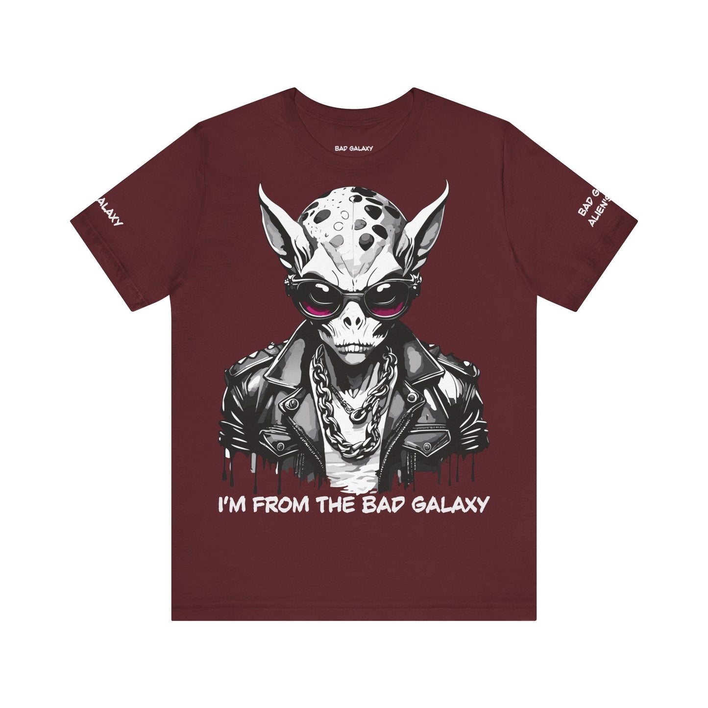 Alien Tee Shirt From Bad Galaxy Made To Order 100 Percent Cotton With Eco Friendly Inks