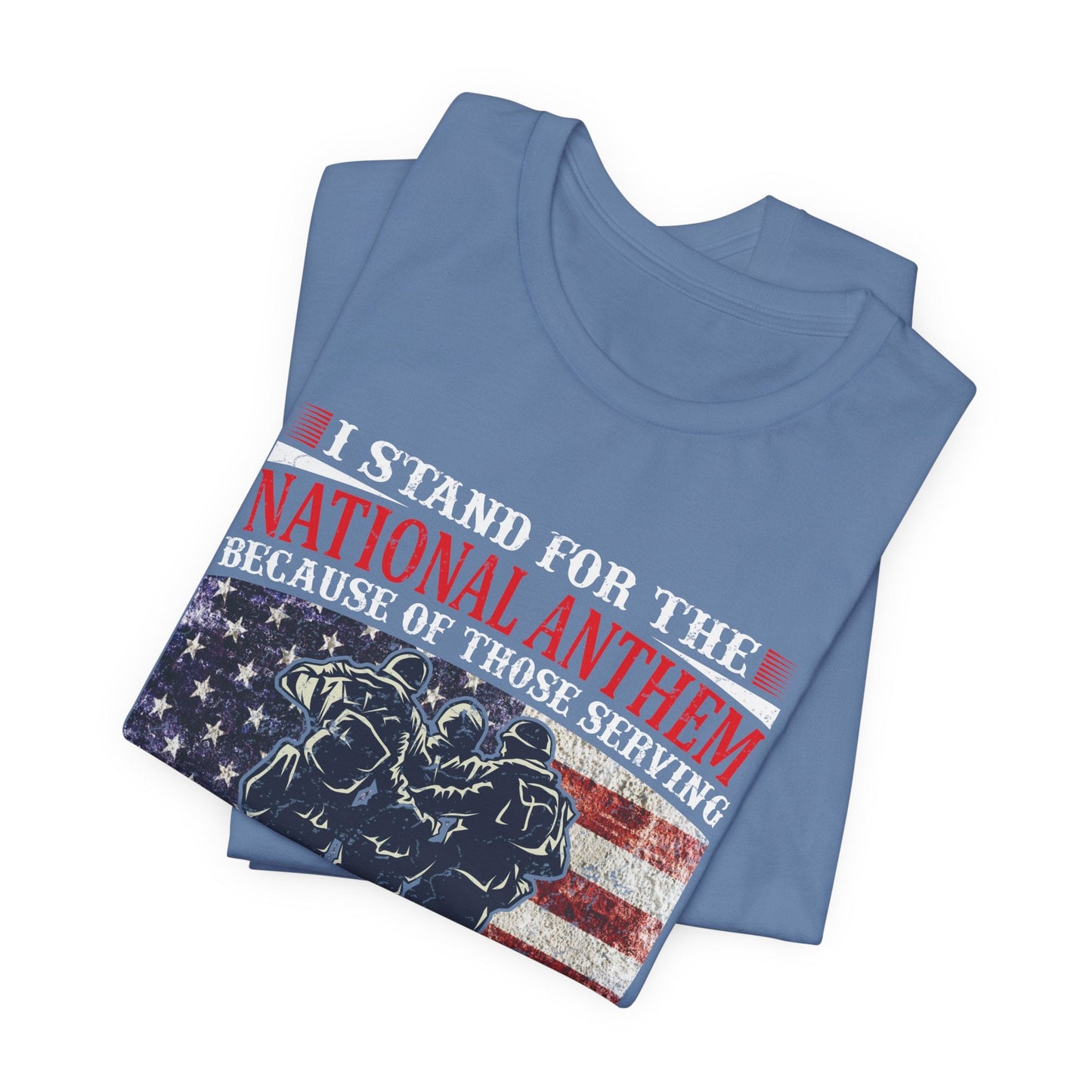 Army Veteran Patriotic Graphic Design Unisex Cotton T-Shirt v36