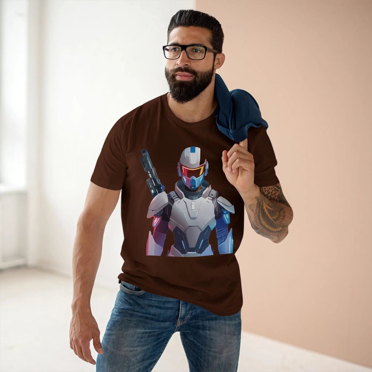 Robocop Graphic Unisex 100 Cotton Staple Tee 8