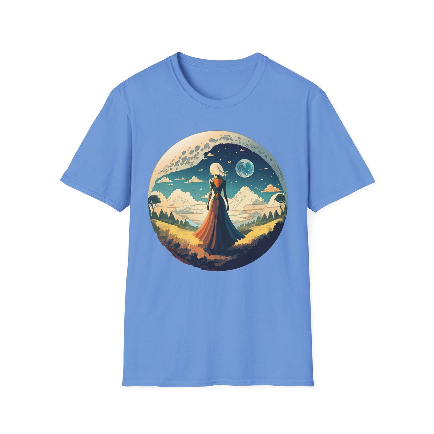 Womens Graphic T Shirts Art Design Tee Unisex Softstyle 64000 Cotton Tee Comfortable Everyday Wear