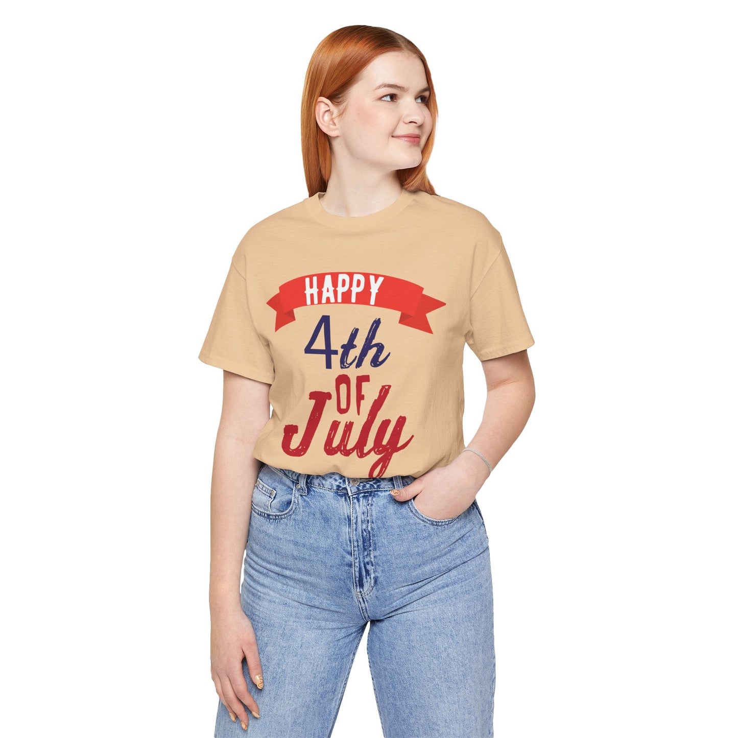Independence Day Graphic Unisex Cotton T-Shirt 012