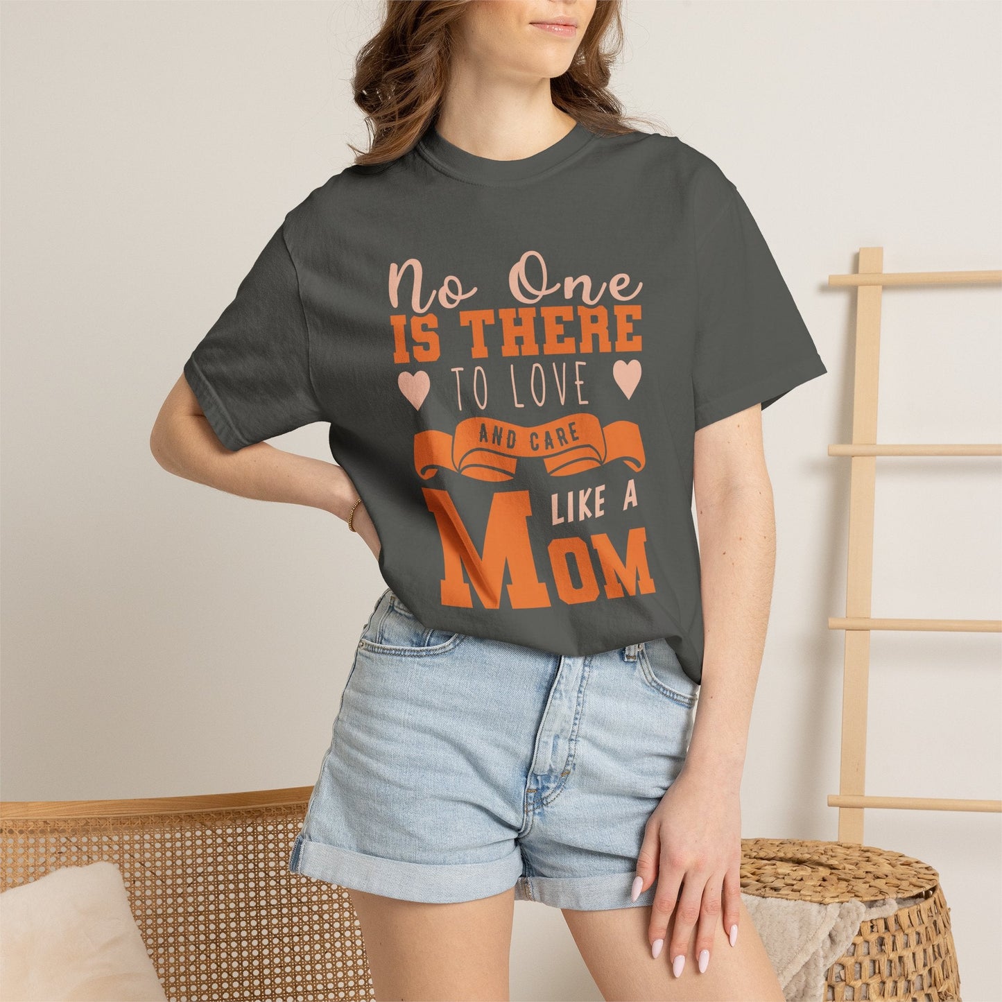 Mom T-shirt Mother Day Mama Tee Unisex Comfort Colors Garment-Dyed Cotton h47