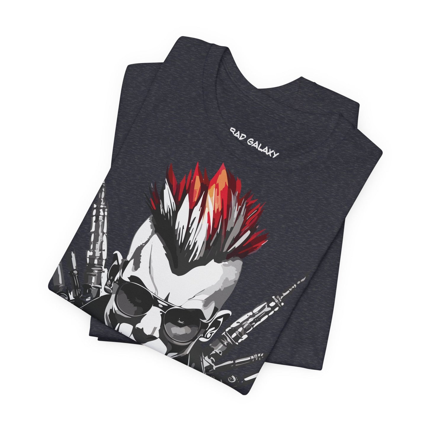 Punk Rock Tee Shirt Made In USA 100 Cotton Eco Friendly Inks Durable Stitching Quality
