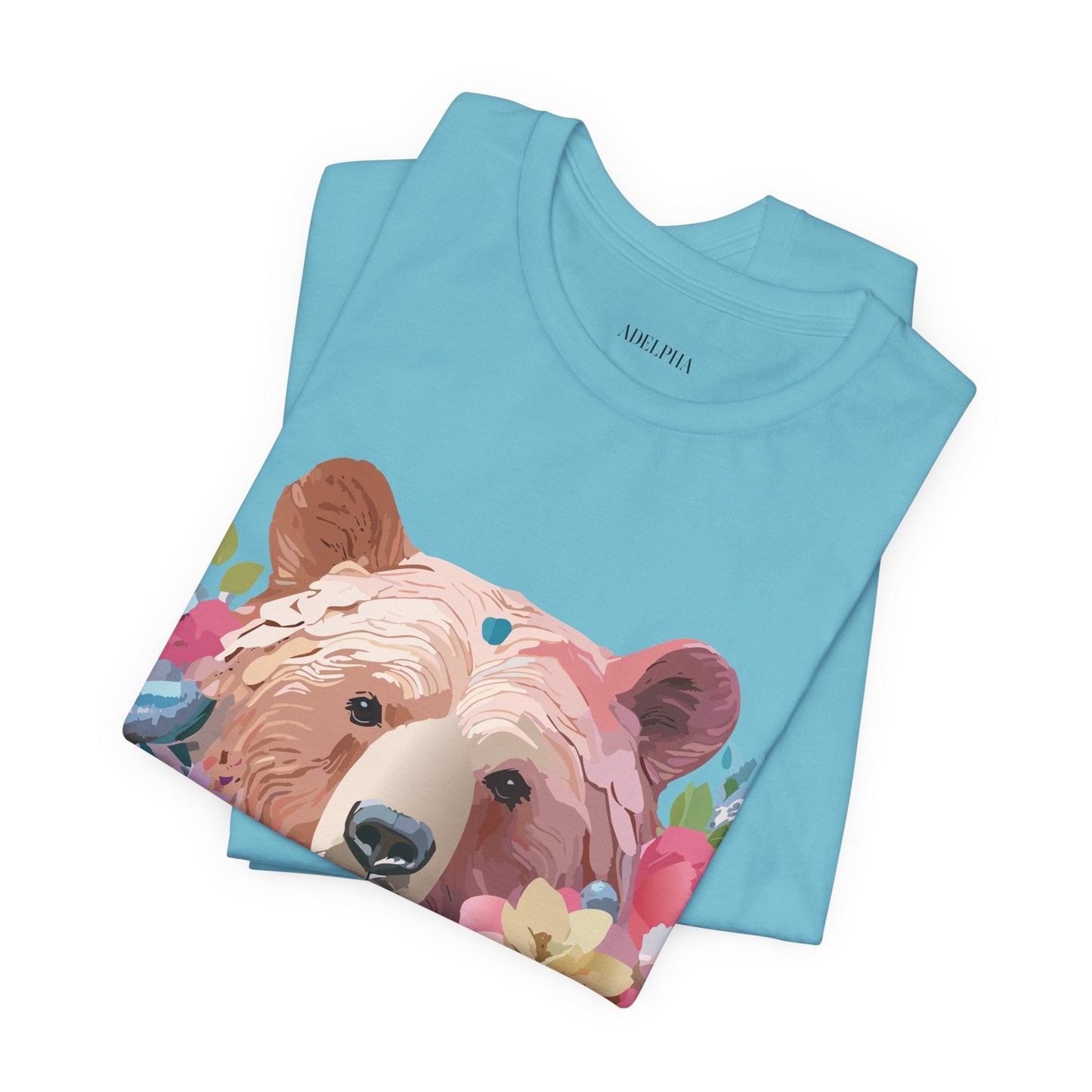 Bear Shirt Graphic Tee Unisex Jersey Short Sleeve Vintage Inspired Adelpha