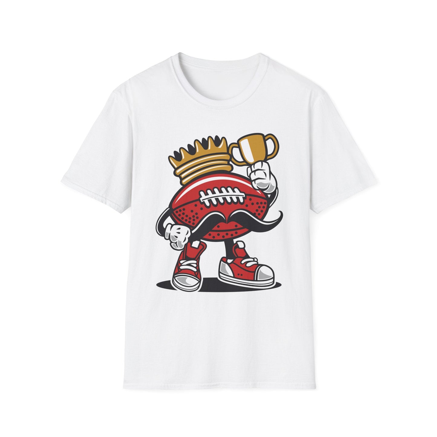 Cartoon T Shirt Animation T Shirt Funny Graphic Tee Unisex Softstyle Gildan 64000 Ringspun Cotton