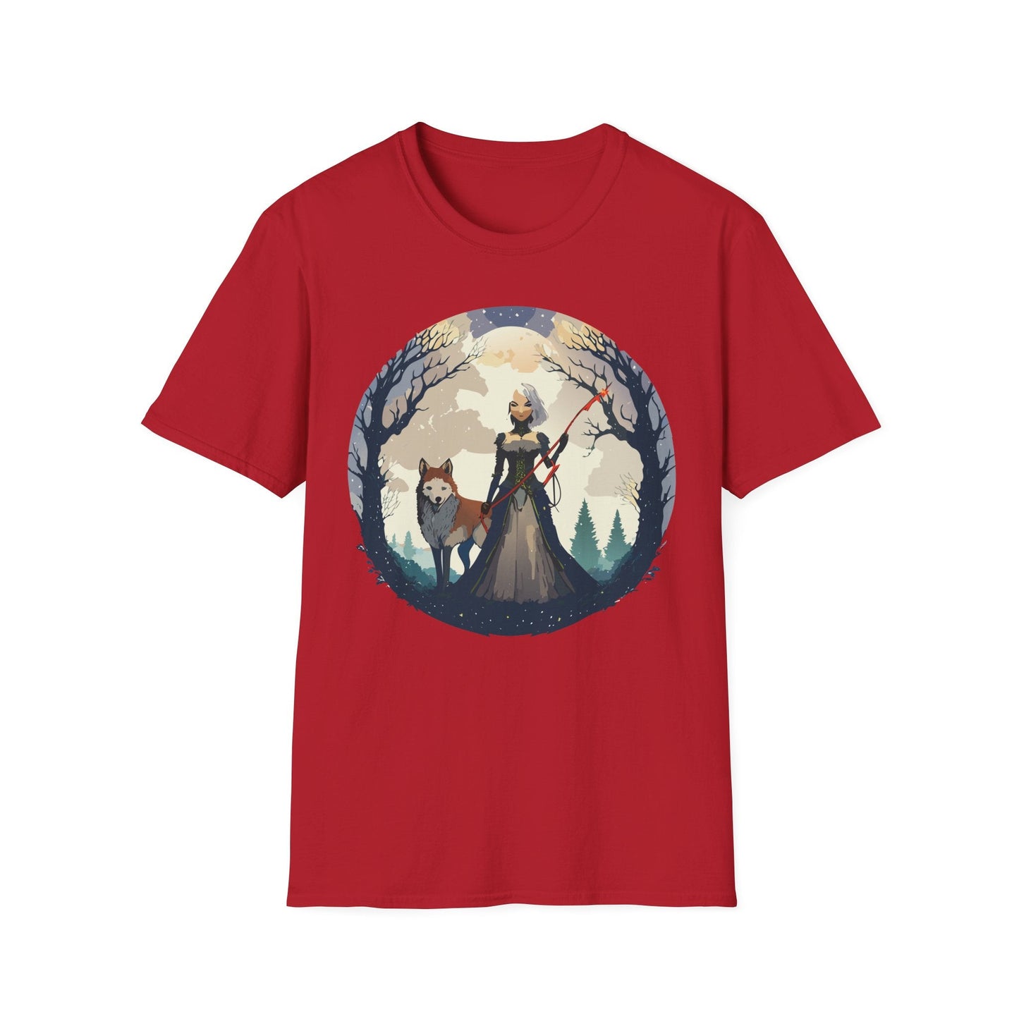 Womens Graphic T Shirts Ladies Art Design Tee Unisex Softstyle Cotton Tee Everyday Comfort