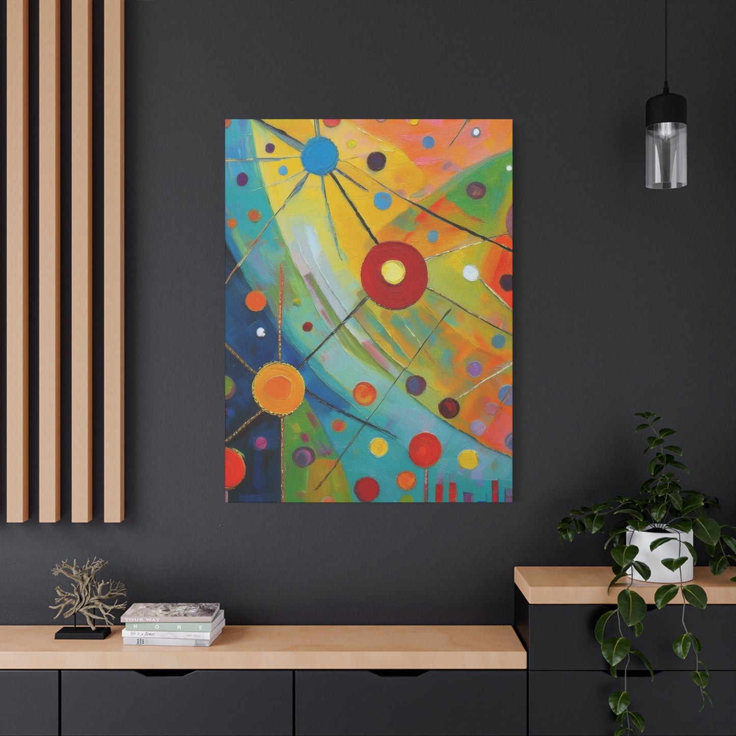 Abstract Oil Painting Print Canvas 20x24,20x30,24x30 24x32,24x36,30x40 32x48,36x48,40x60 Pine-Wood Inner Frame ABS-144
