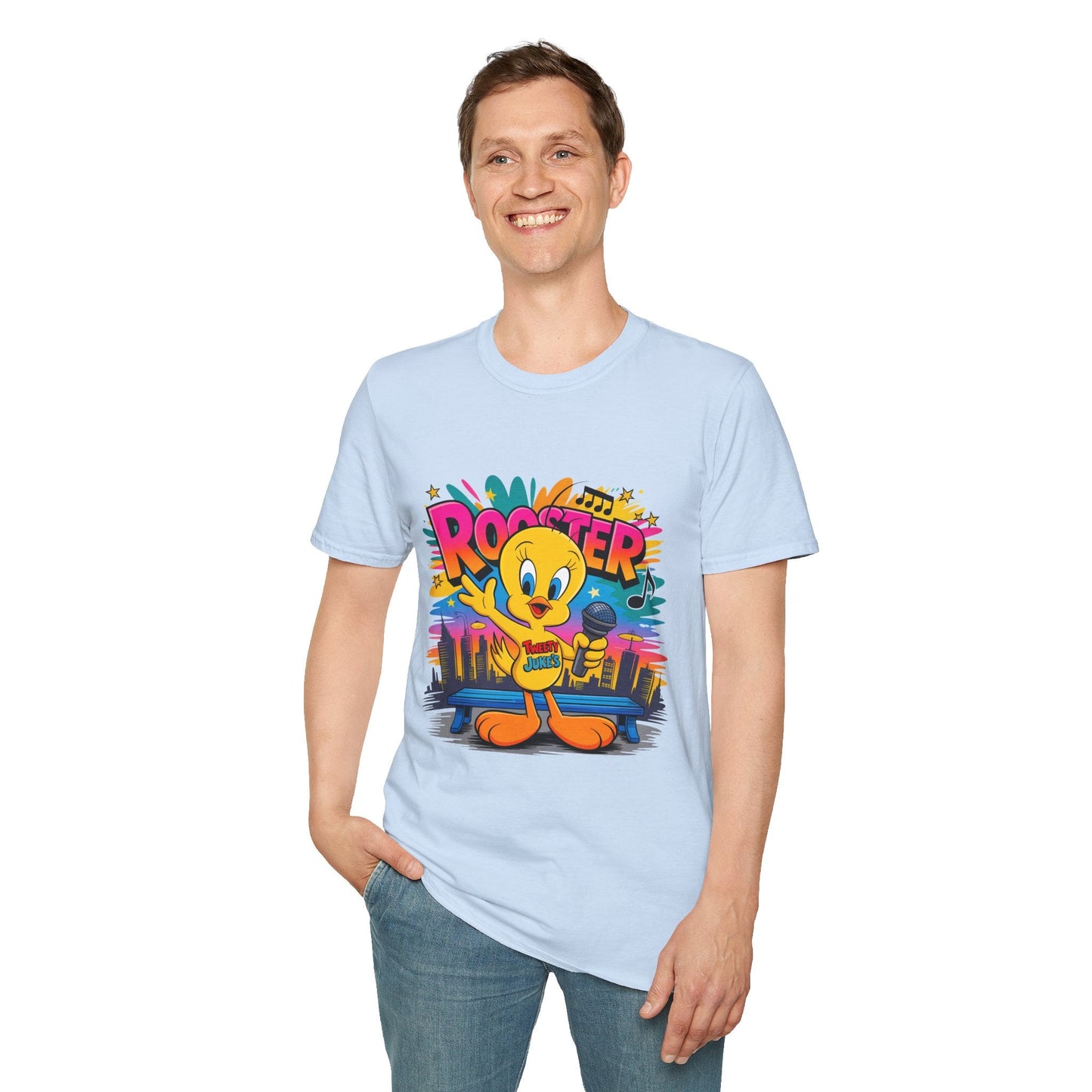 Cartoon T Shirt With Animation And Funny Animals Tee Shirt For Unisex Wear Comfortable