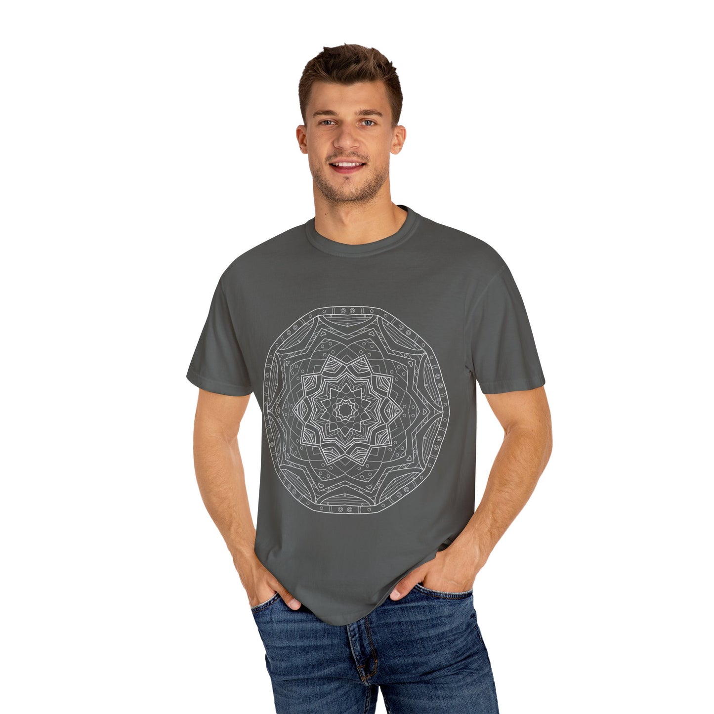 Unisex T-shirt with abstract print