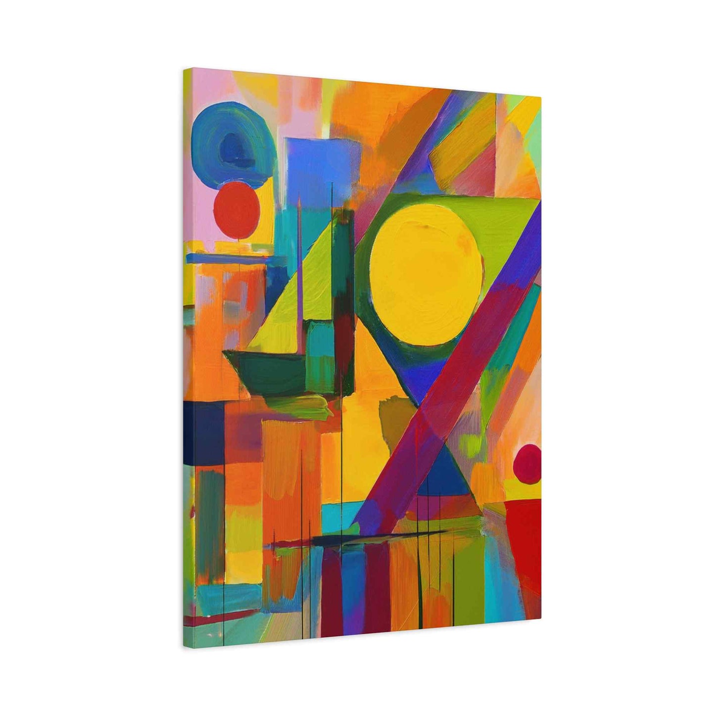 Abstract Painting Print Canvas 20x24,20x30,24x30, 24x32,24x36,30x40, 32x48,36x48,40x60 Pine-Wood Inner Frame ABS-10