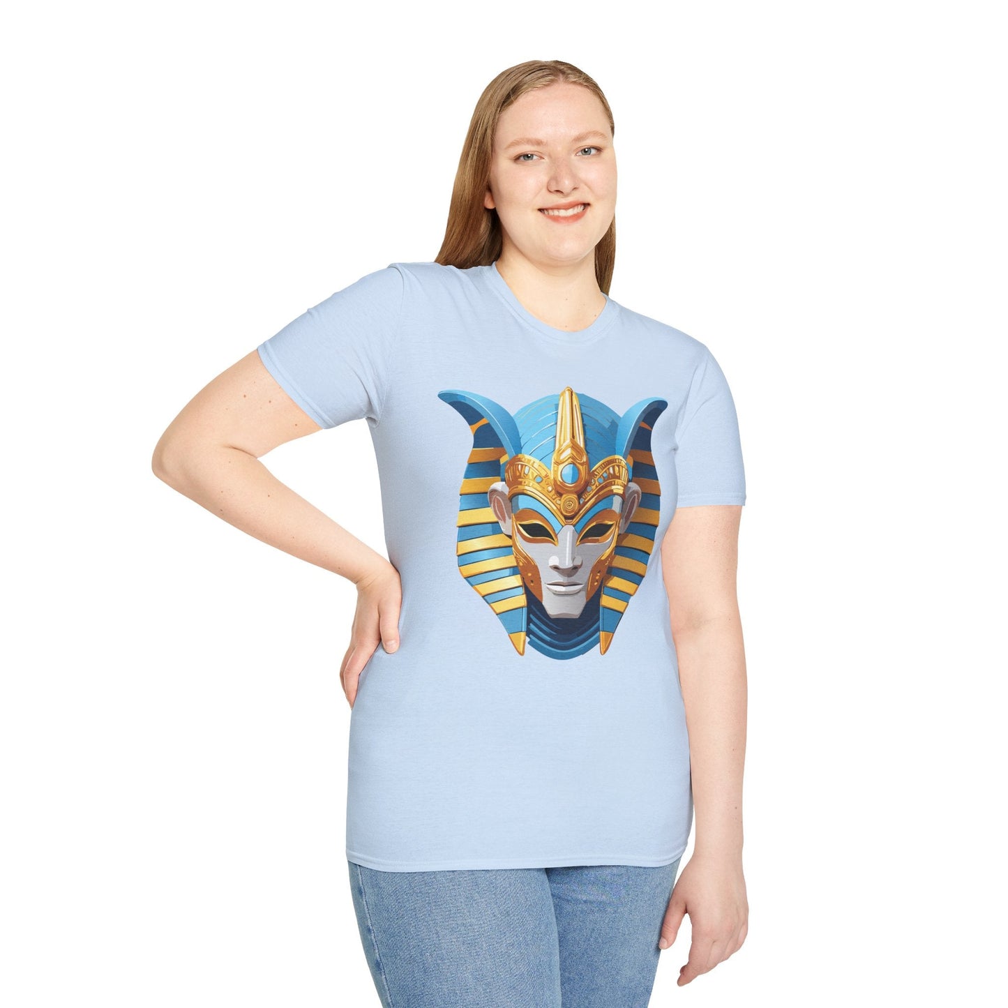 Mask Tee Shirt Unisex Masquerade Tee Gildan Softstyle 64000 100 Percent Cotton Breathable