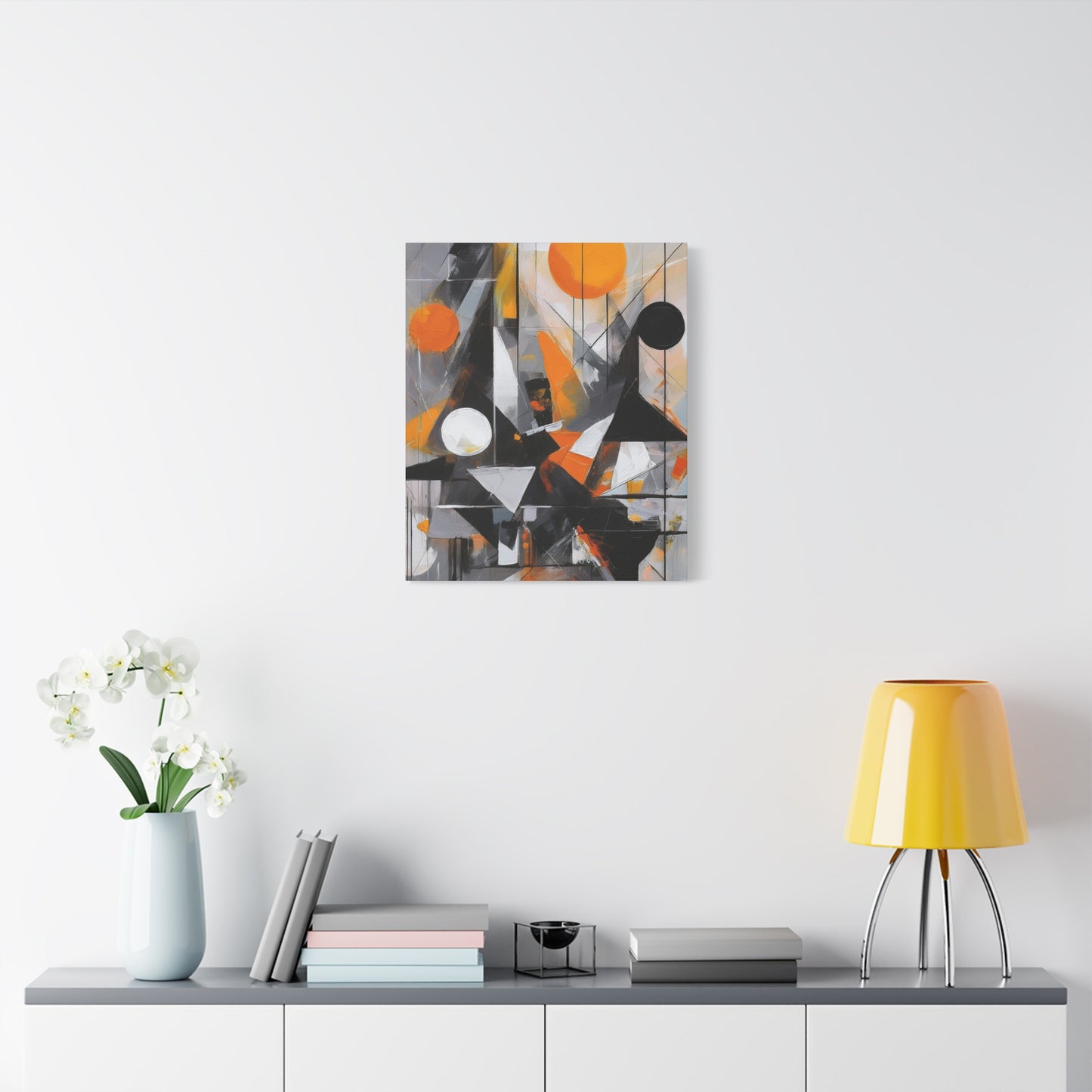 Abstract Oil Painting Print Canvas 20x24,20x30,24x30 24x32,24x36,30x40 32x48,36x48,40x60 Pine-Wood Inner Frame ABS-198
