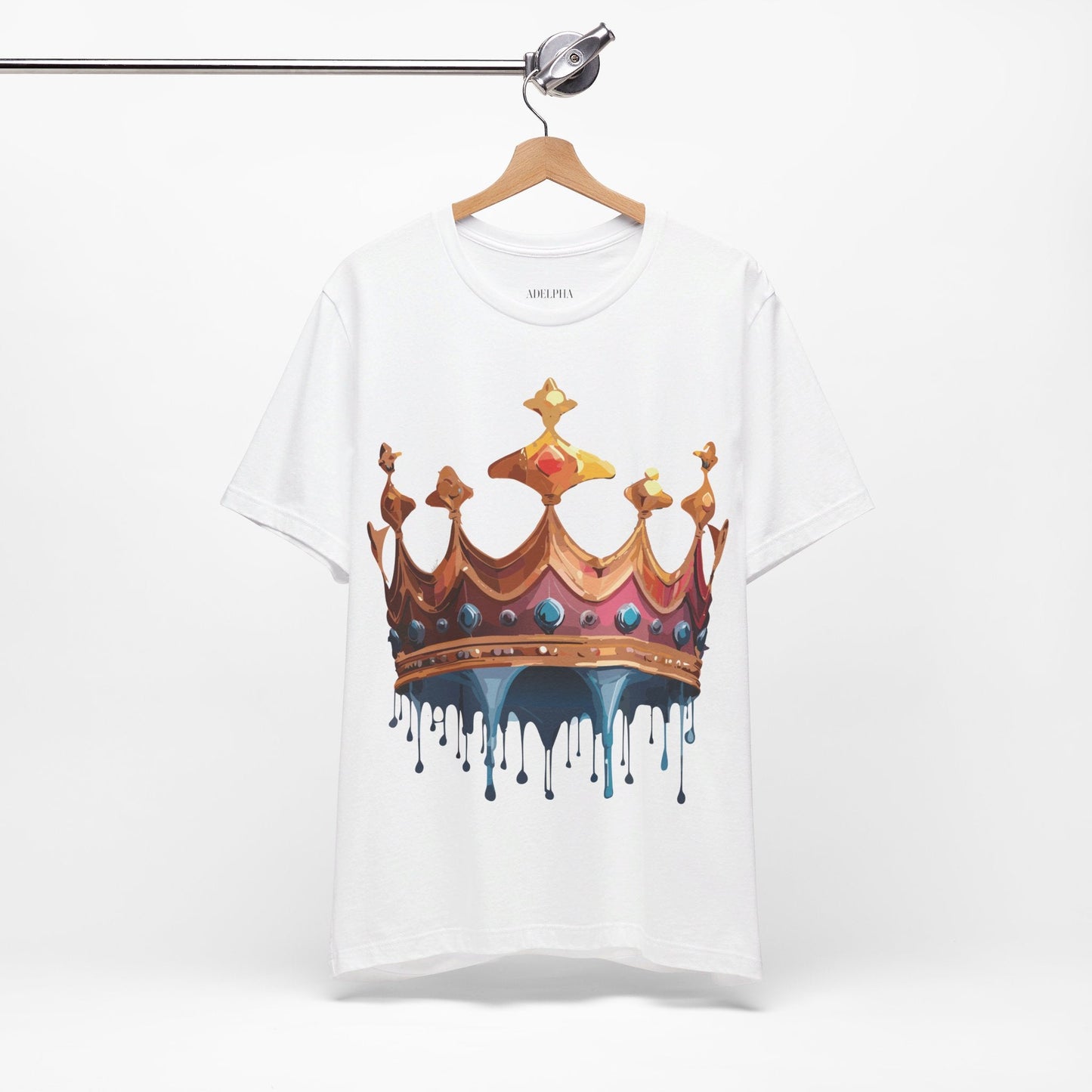 Adelpha Crown Graphic Tee Unisex Short Sleeve Jersey Art Shirt Vintage Inspired