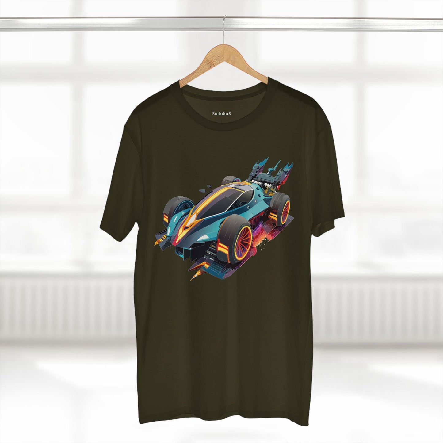 Car Graphic Unisex 100 Cotton Staple Tee 20