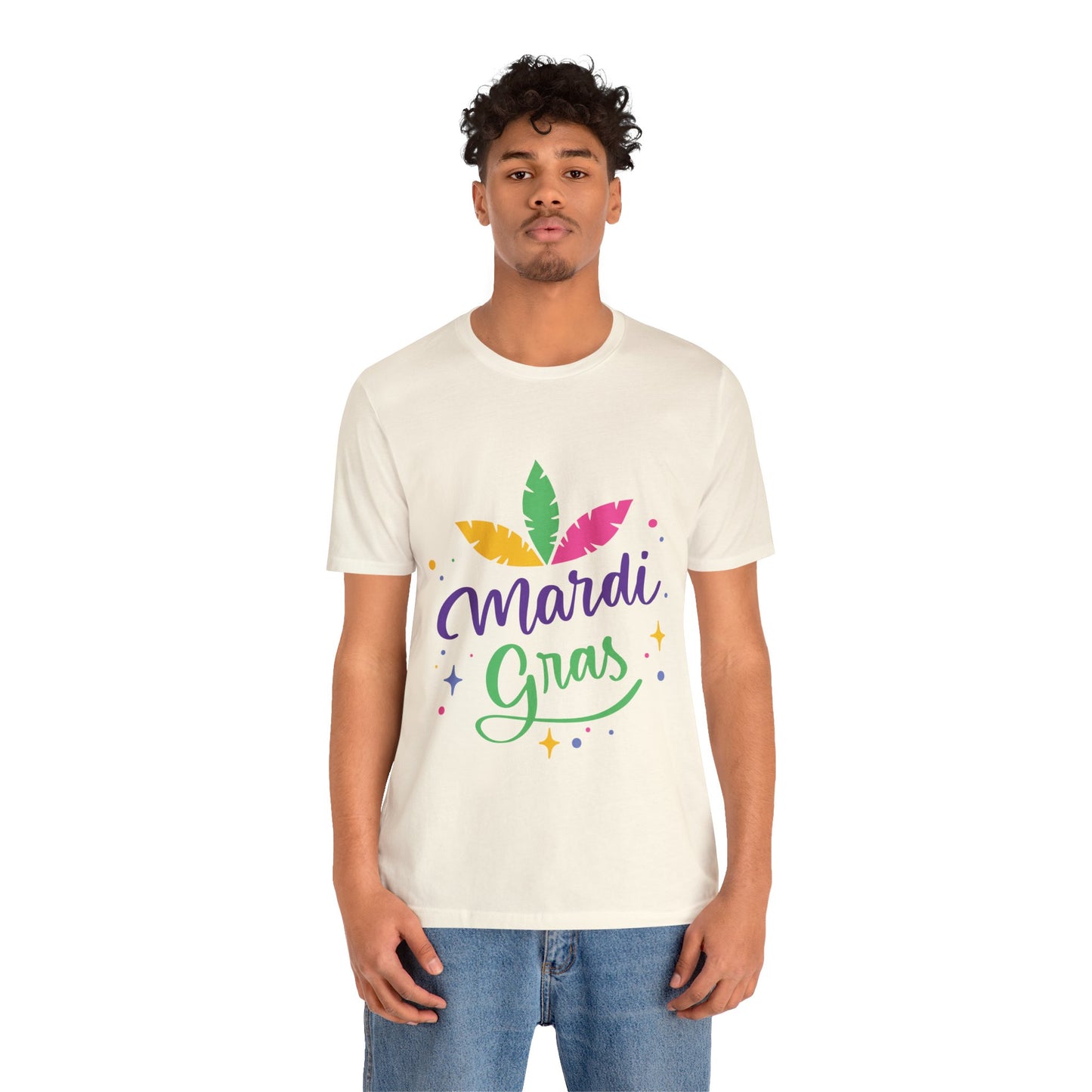 Unisex-T-Shirt aus Baumwolle für Karneval