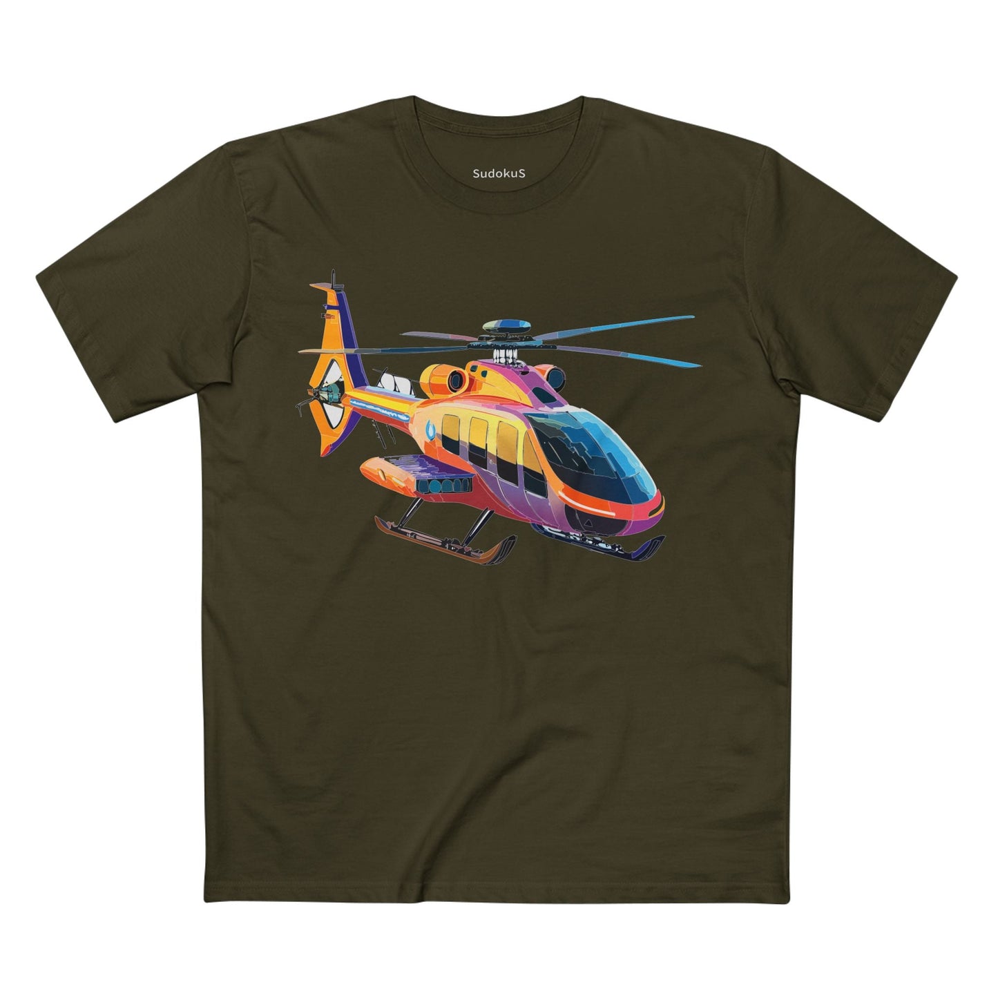 Chopper Graphic Unisex 100 Cotton Staple Tee 17