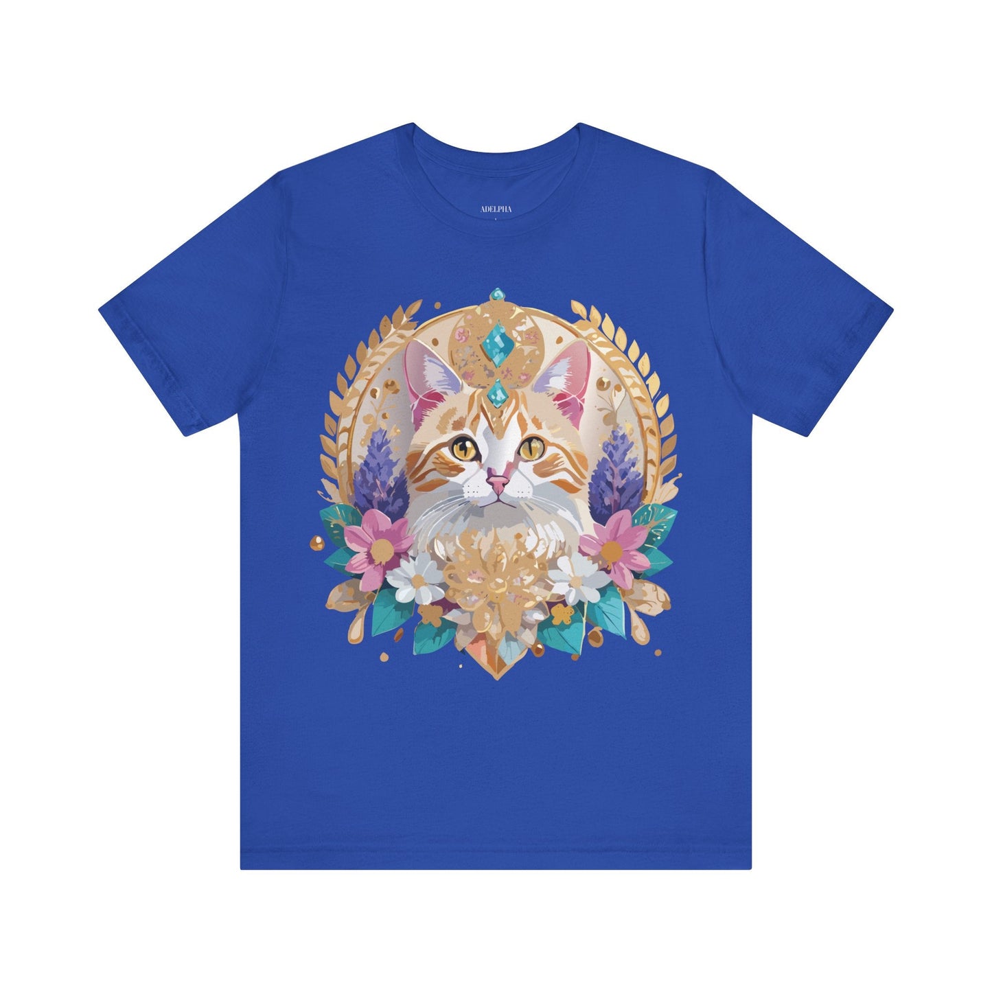 Medallion Graphic Unisex 100 Cotton Vintage Animal Medal Artwork Tee 10