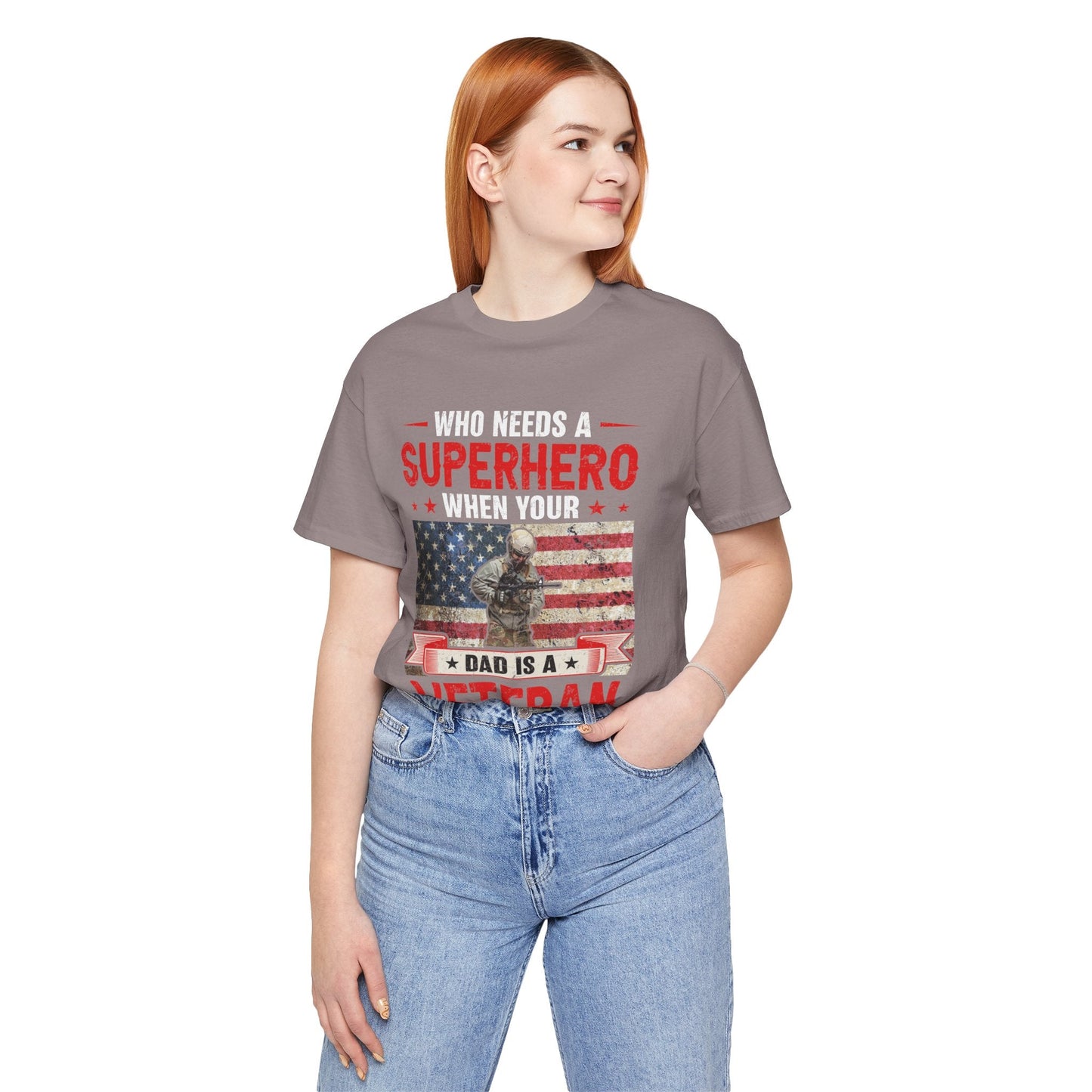 American Flag Graphic Unisex Cotton Tee v43