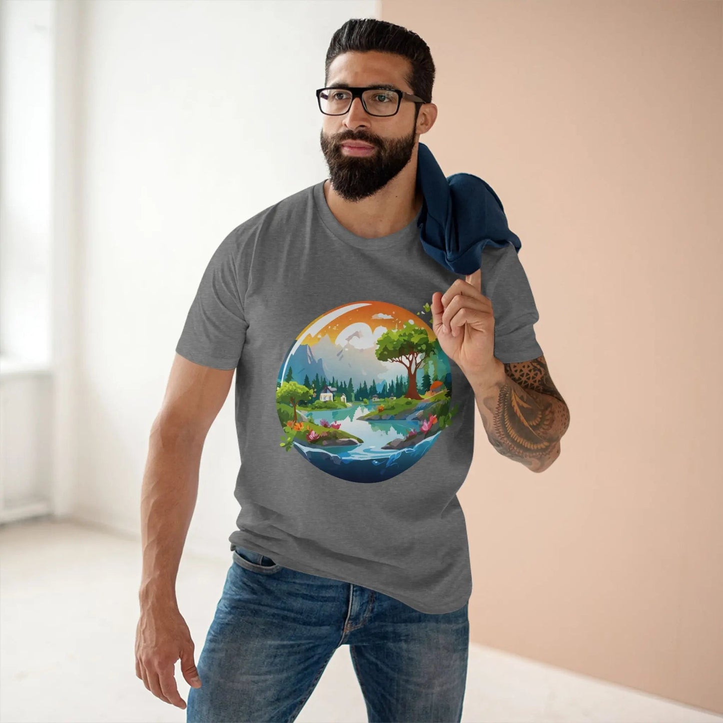 Fantasy Graphic Unisex 100 Cotton Staple Tee 17