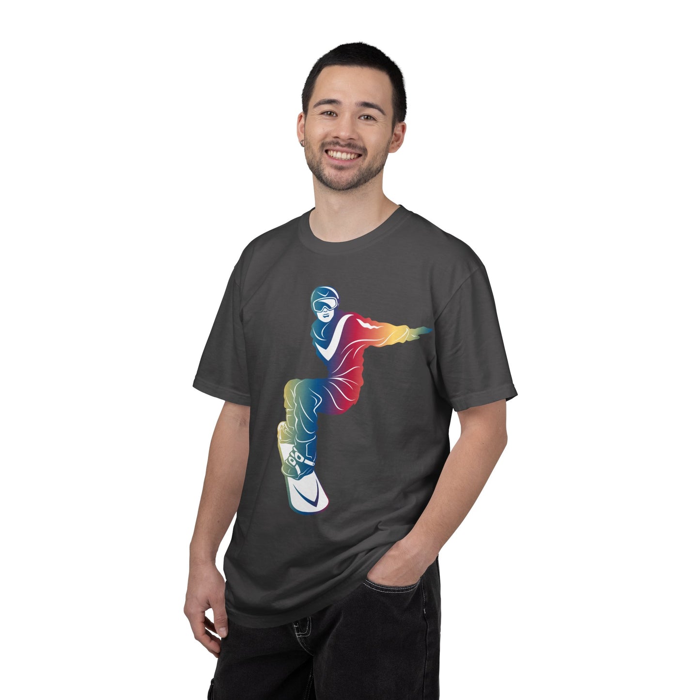 Sports Graphic Unisex T-Shirt Garment Dyed Cotton Relaxed Fit Comfort Colors 8