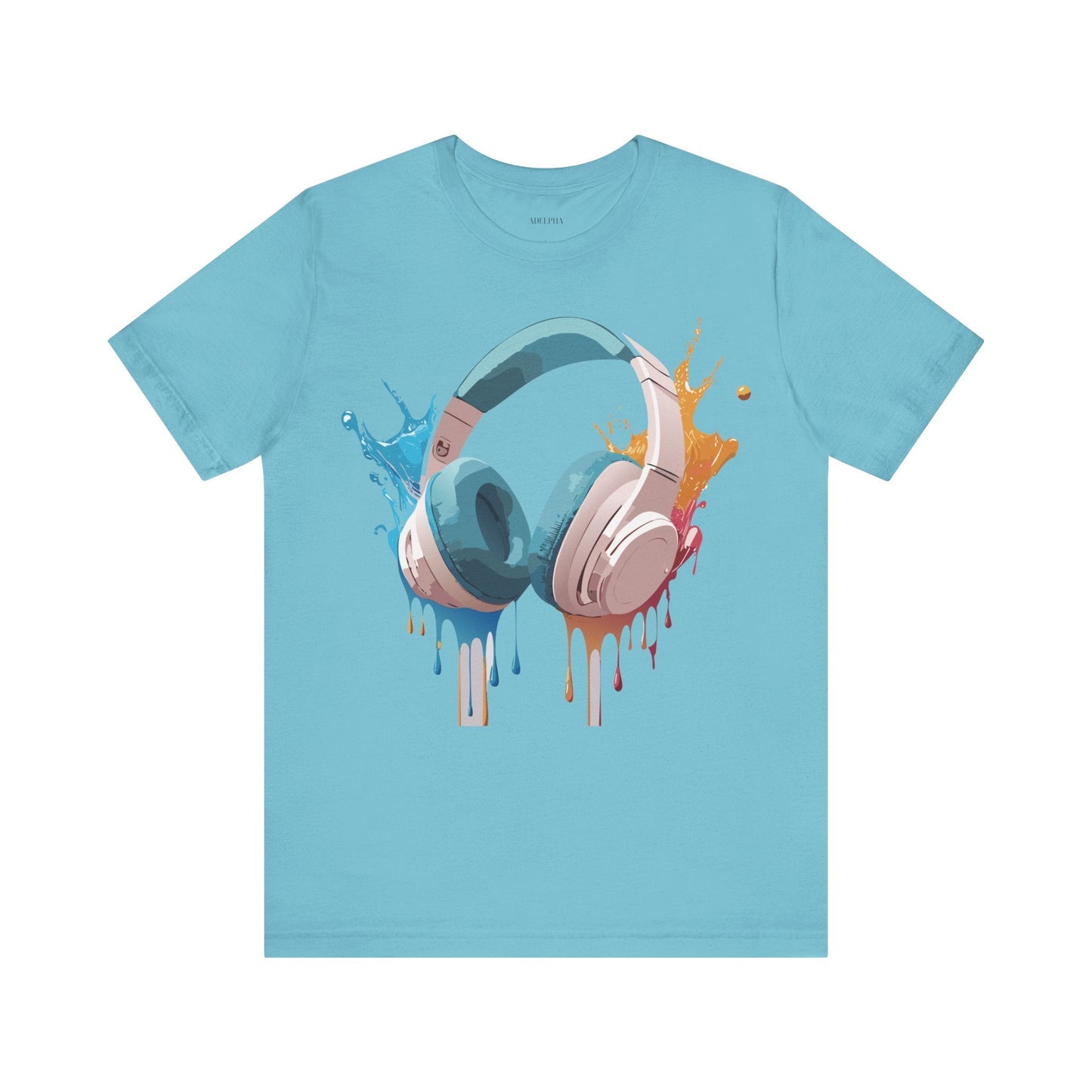 Music Graphic T Shirt Unisex Jersey Short Sleeve With Vintage Inspired Artwork Adelpha