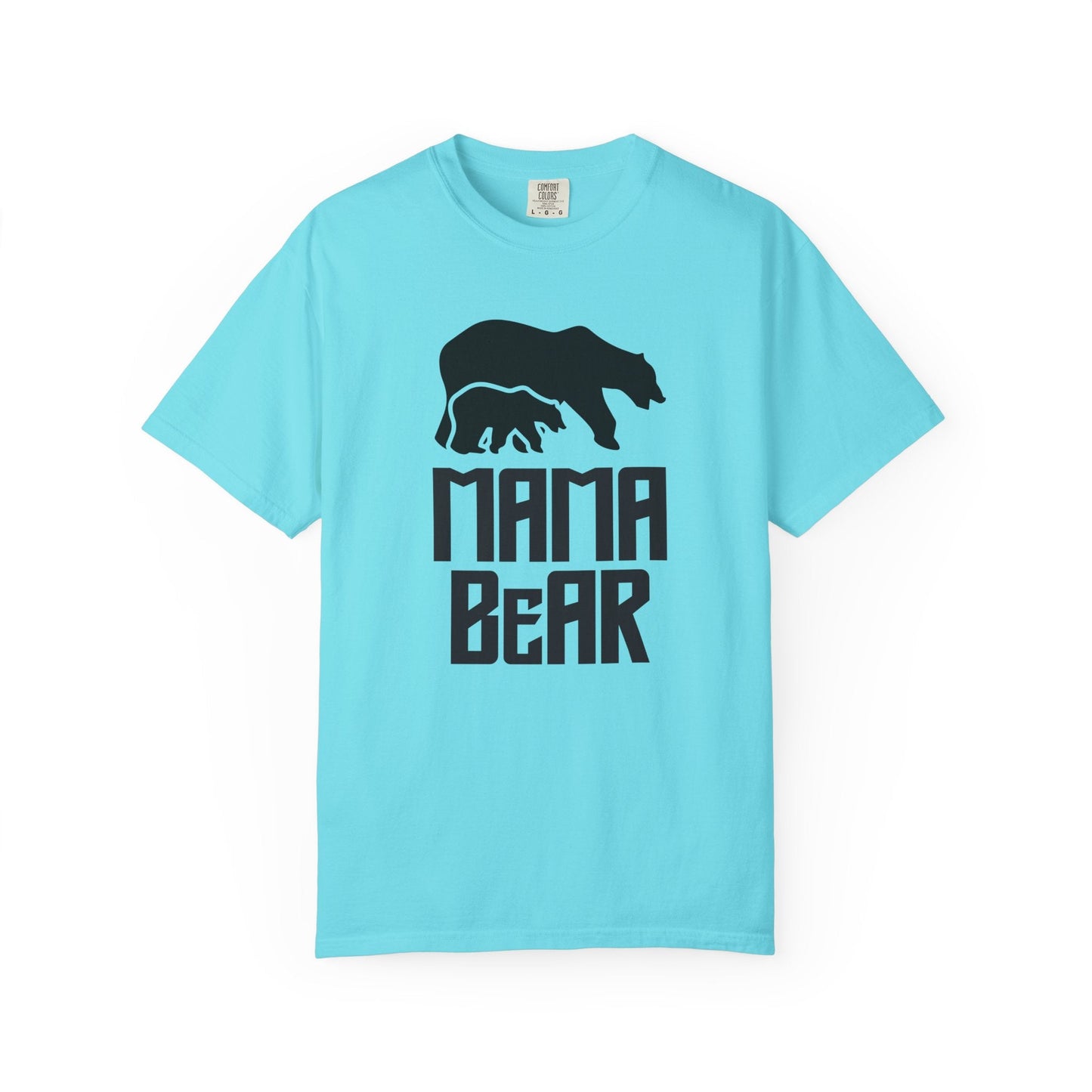 Mama Bear Mom T-shirt Mother's Day Mama Tee Unisex Comfort Colors Garment-Dyed Cotton h12