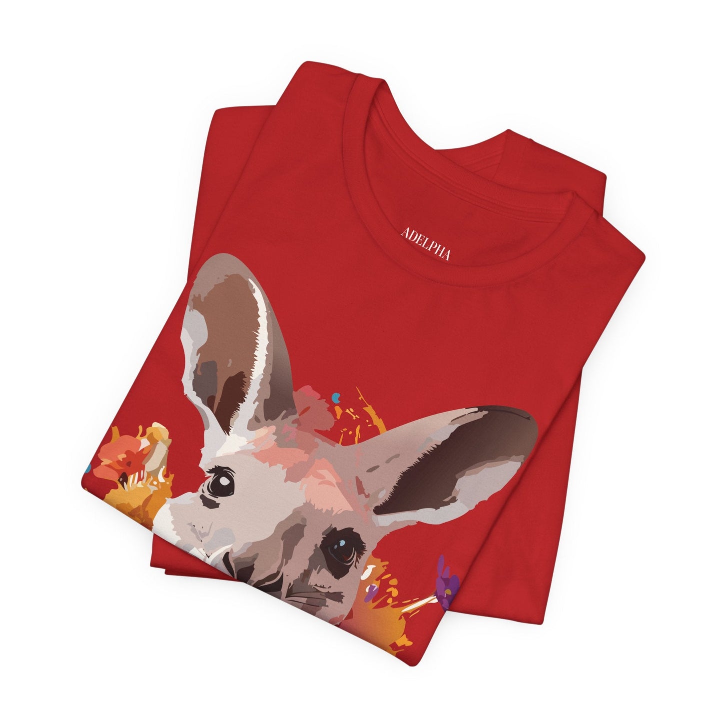 Kangaroo Graphic Unisex 100 Cotton Vintage Animal Artwork Tee 9