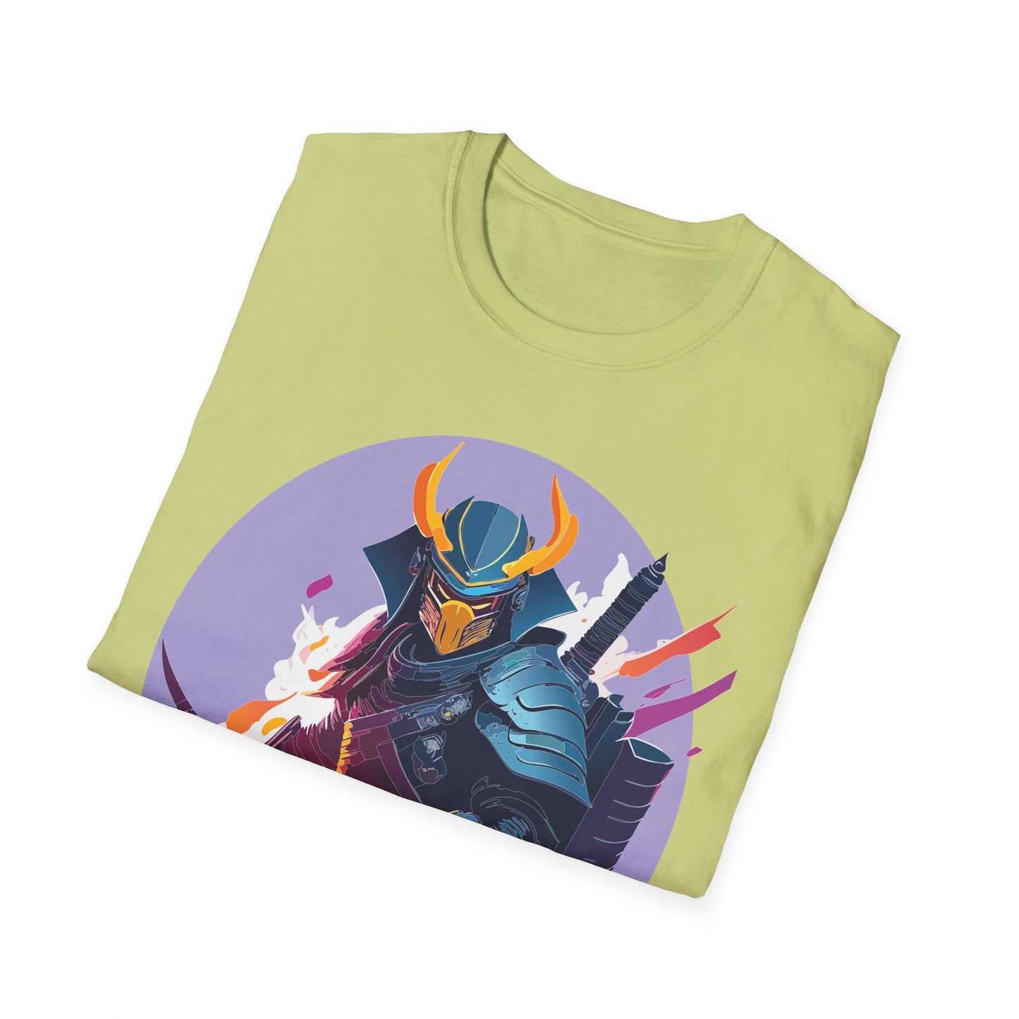 Samurai Shirt Unisex Softstyle Tee 100 Percent Ring Spun Cotton Comfortable Everyday Wear