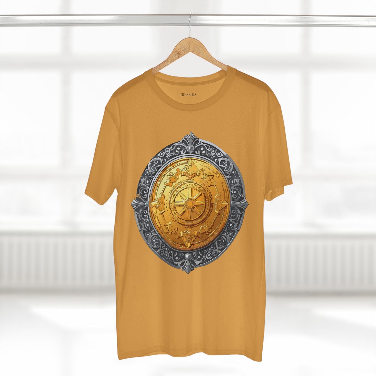 Antique Gold Coin Graphic Design T-Shirt Unisex 100 Cotton With Golden Print Artwork Tee 10