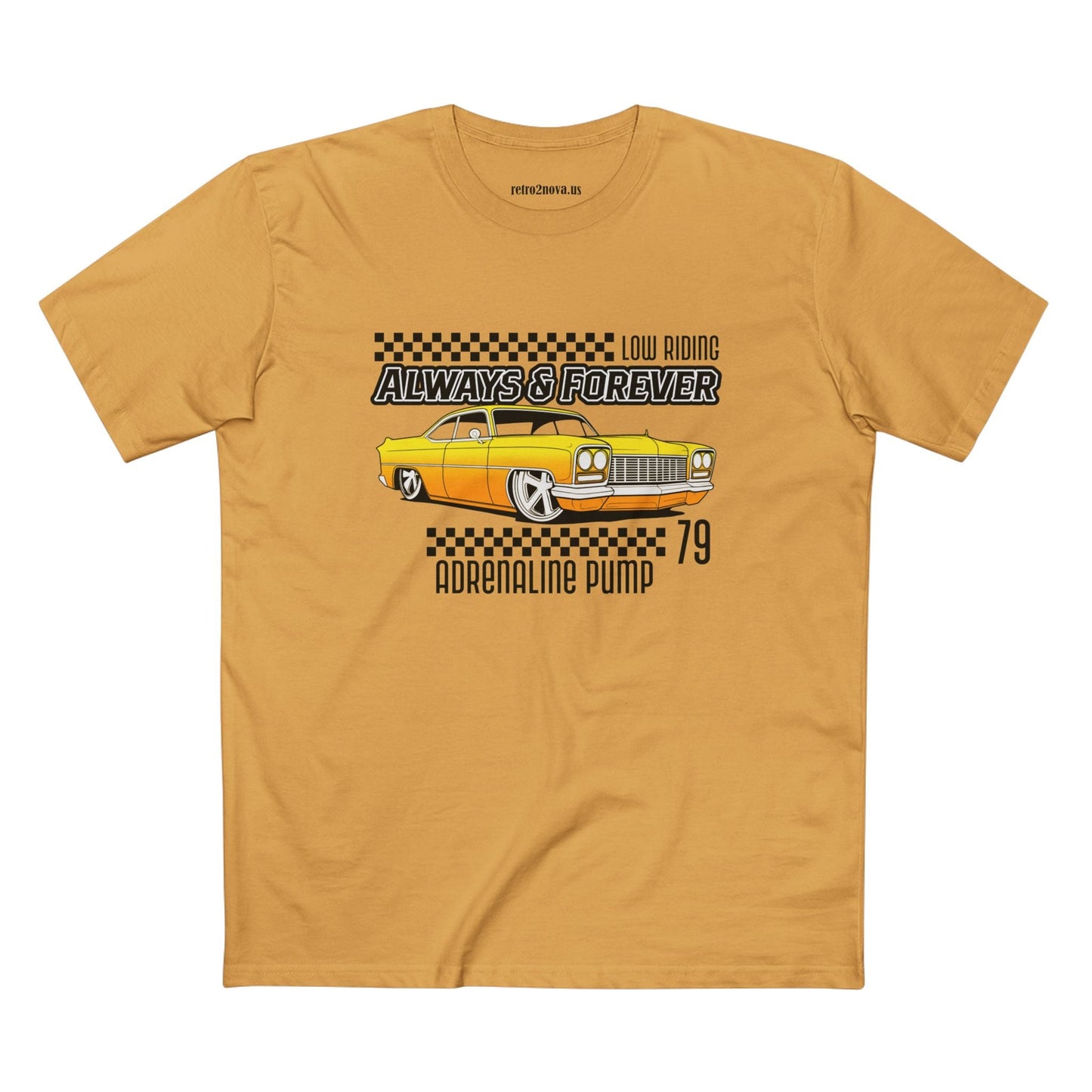 Retro Car Tee Unisex Vintage Car Shirt With Original Art RC-6 Premium Cotton Soft Breathable Comfort