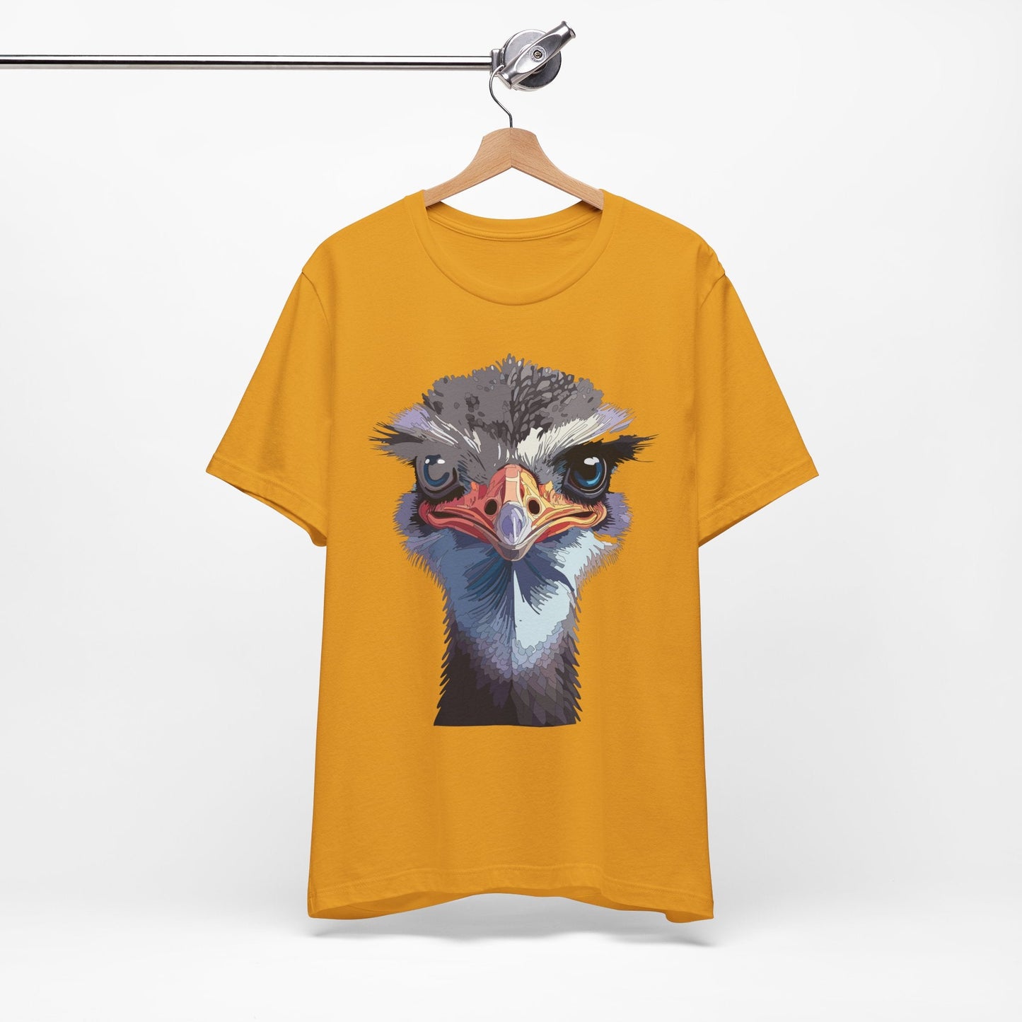 Unisex Animal Tee Shirt With Art Design Wild Animals Shirt Gildan Softstyle 64000