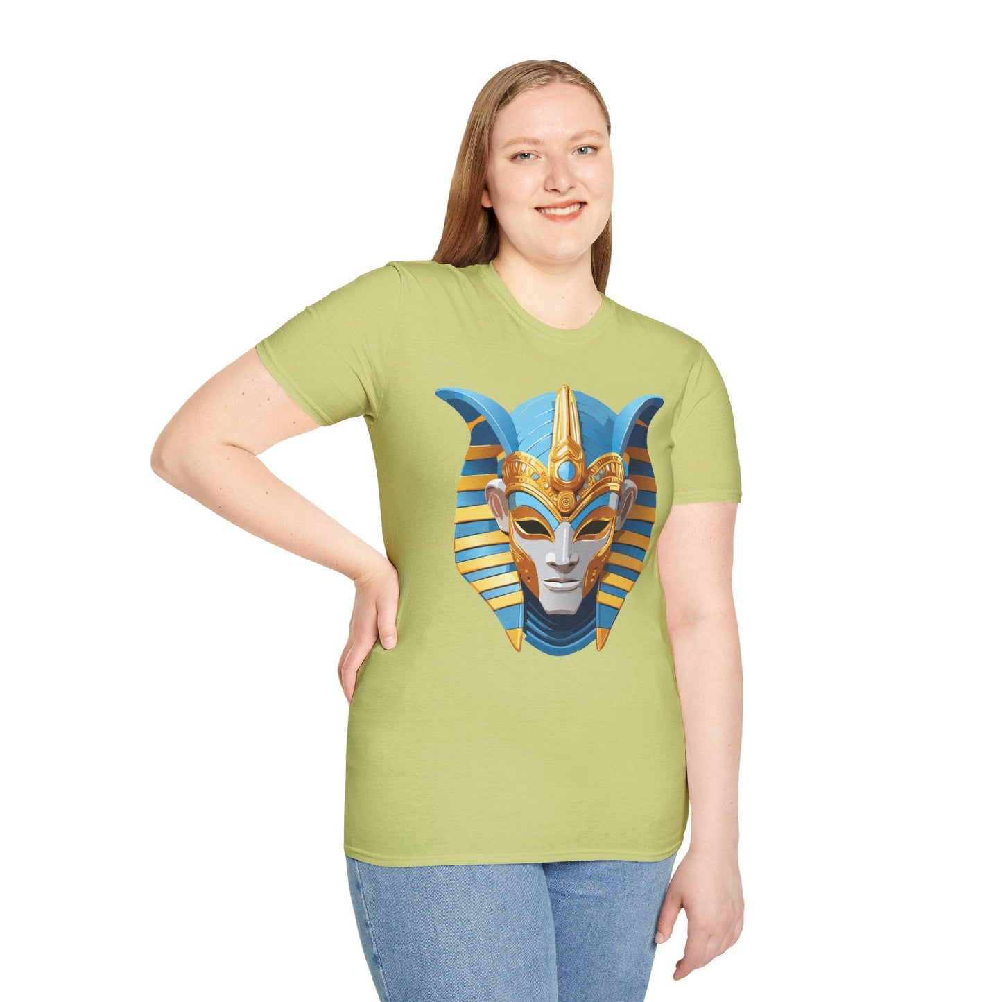 Mask Tee Shirt Unisex Masquerade Tee Gildan Softstyle 64000 100 Percent Cotton Breathable