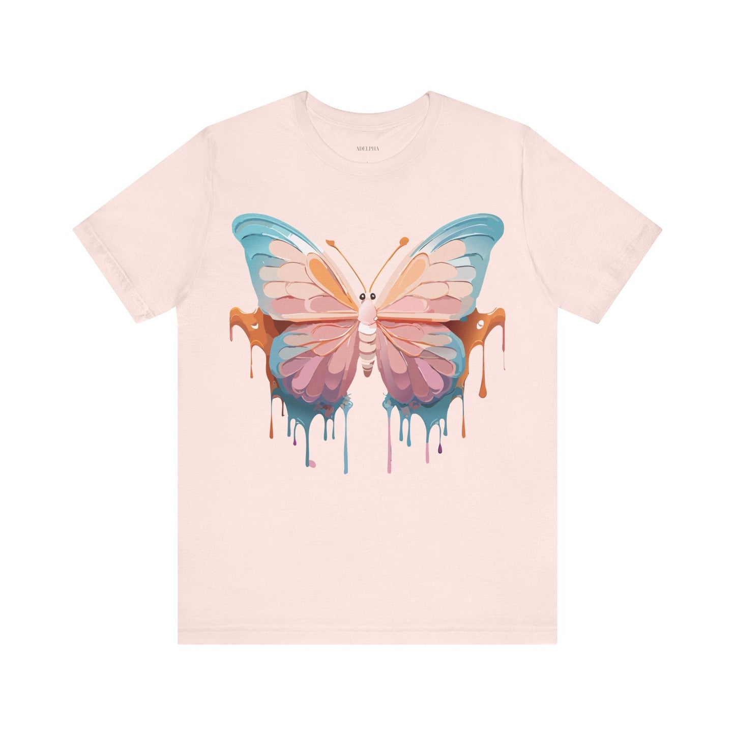 Adelpha Vintage Inspired Graphic Tee Unisex Short Sleeve Shirt