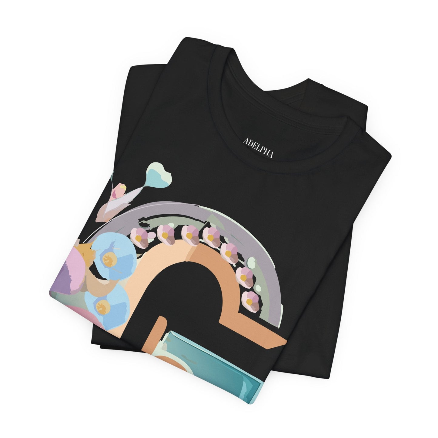 Adelpha Letter G Shirt Unisex Jersey Short Sleeve Graphic Tee With Vintage Inspired Artwork