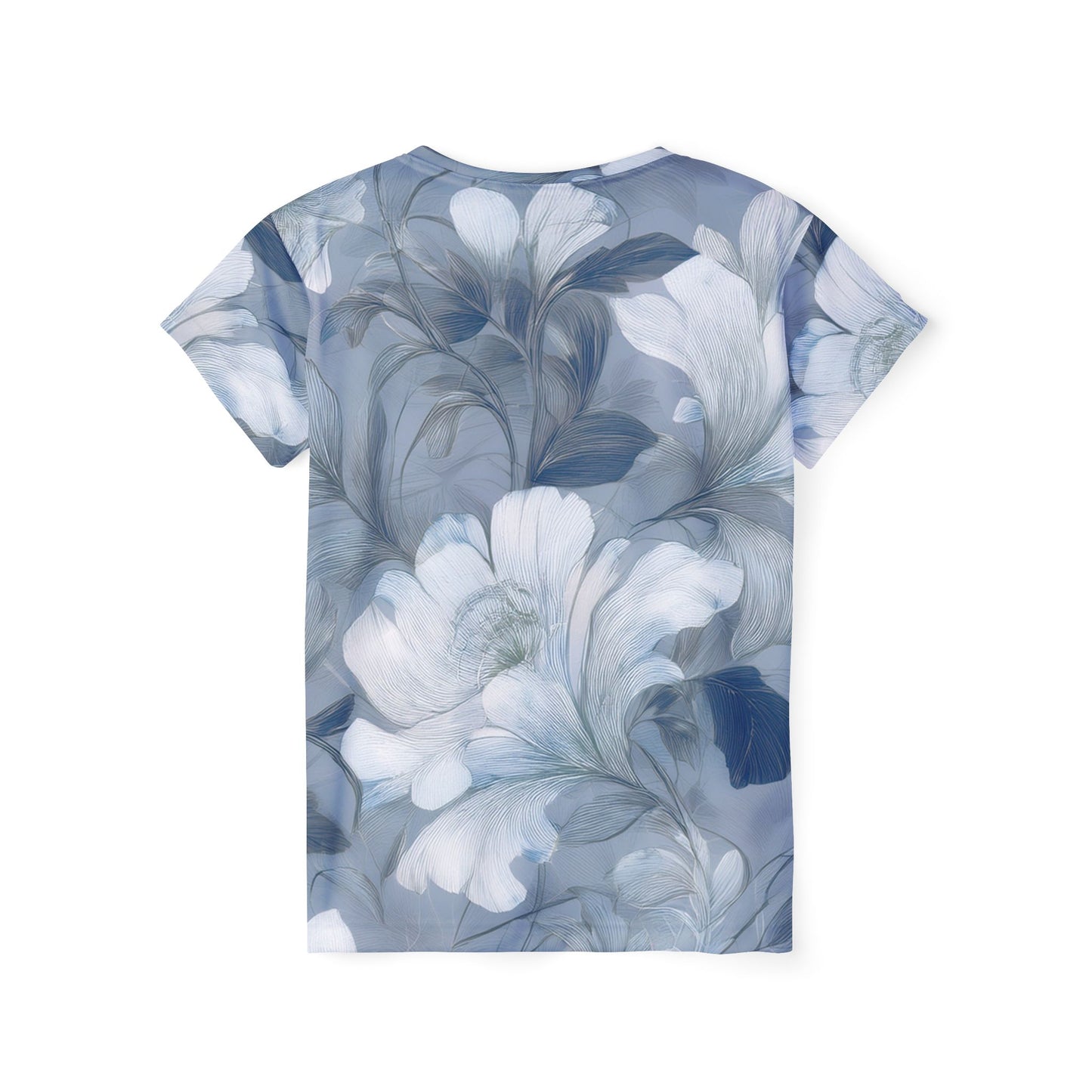 Women Poly Shirt with Floral Print F353