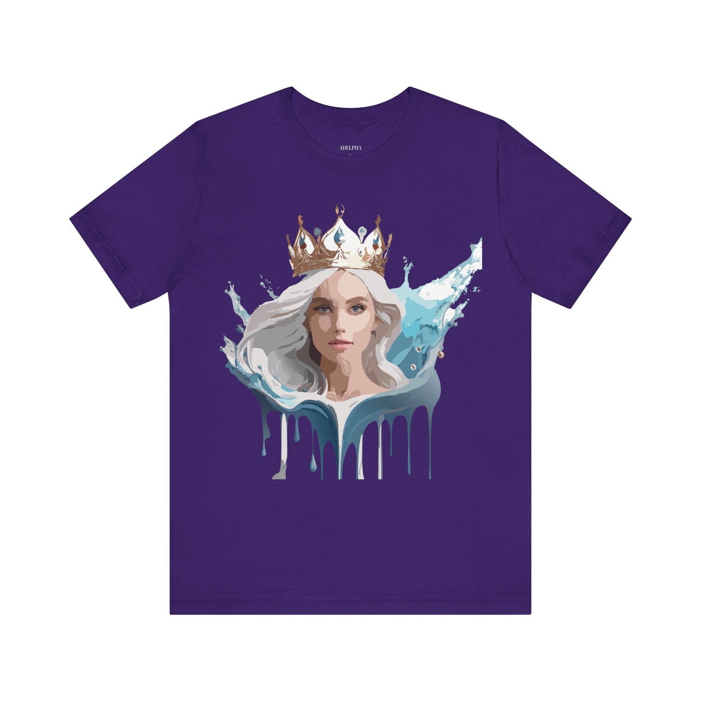 Queen Graphic T Shirt Unisex Jersey Short Sleeve Tee With Vintage Inspired Artwork Adelpha