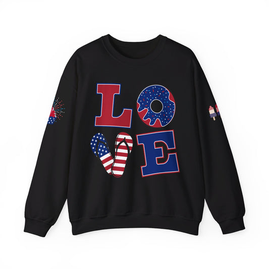 Unisex Heavy Blend Sweatshirt - LOVE